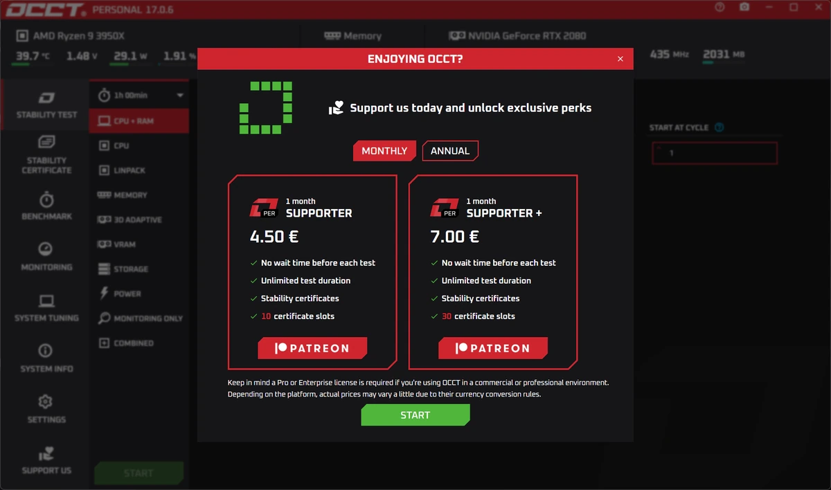 OCCT 17.0.7 Portable — изображение 3