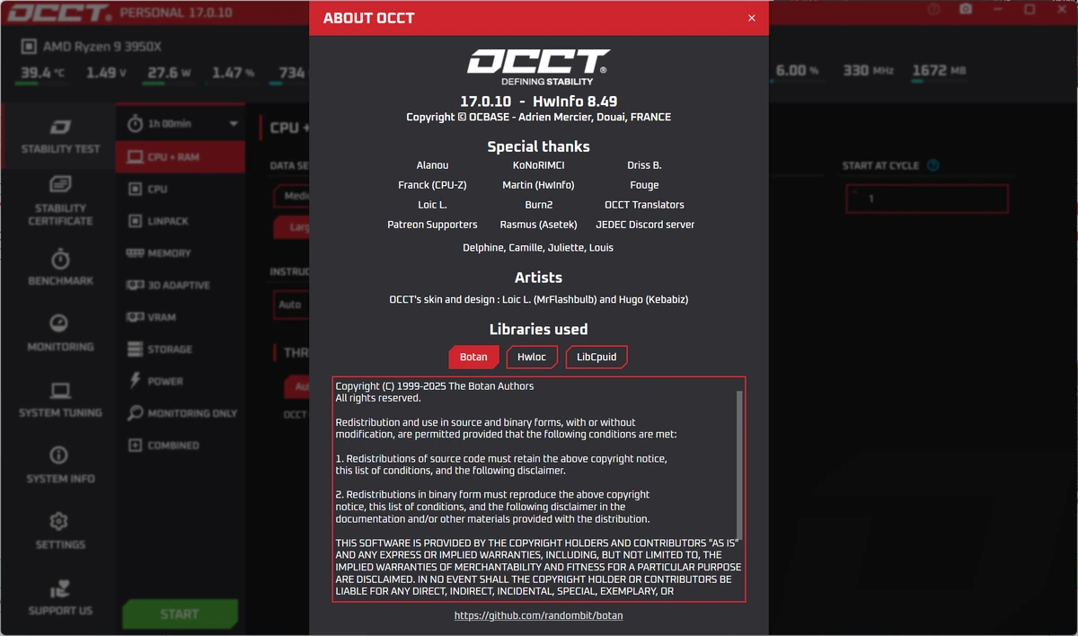OCCT 17.0.10 Portable — изображение 3
