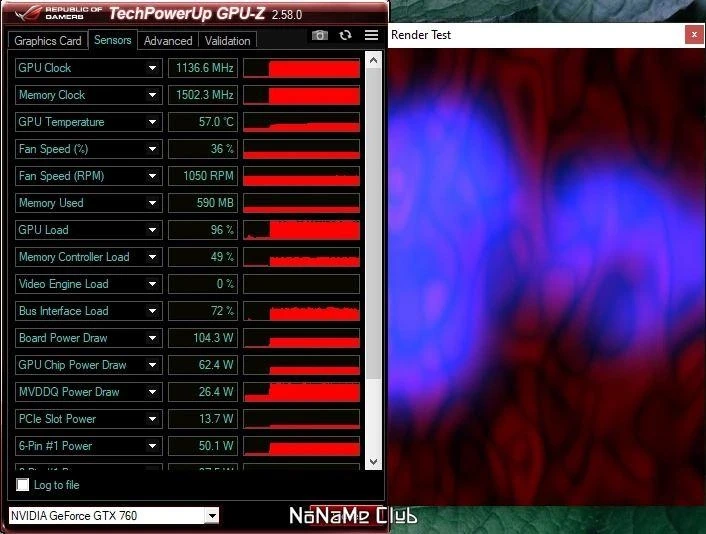Определение параметров видеокарты - GPU-Z 2.58.0 + ASUS_ROG Portable [En] — изображение 3
