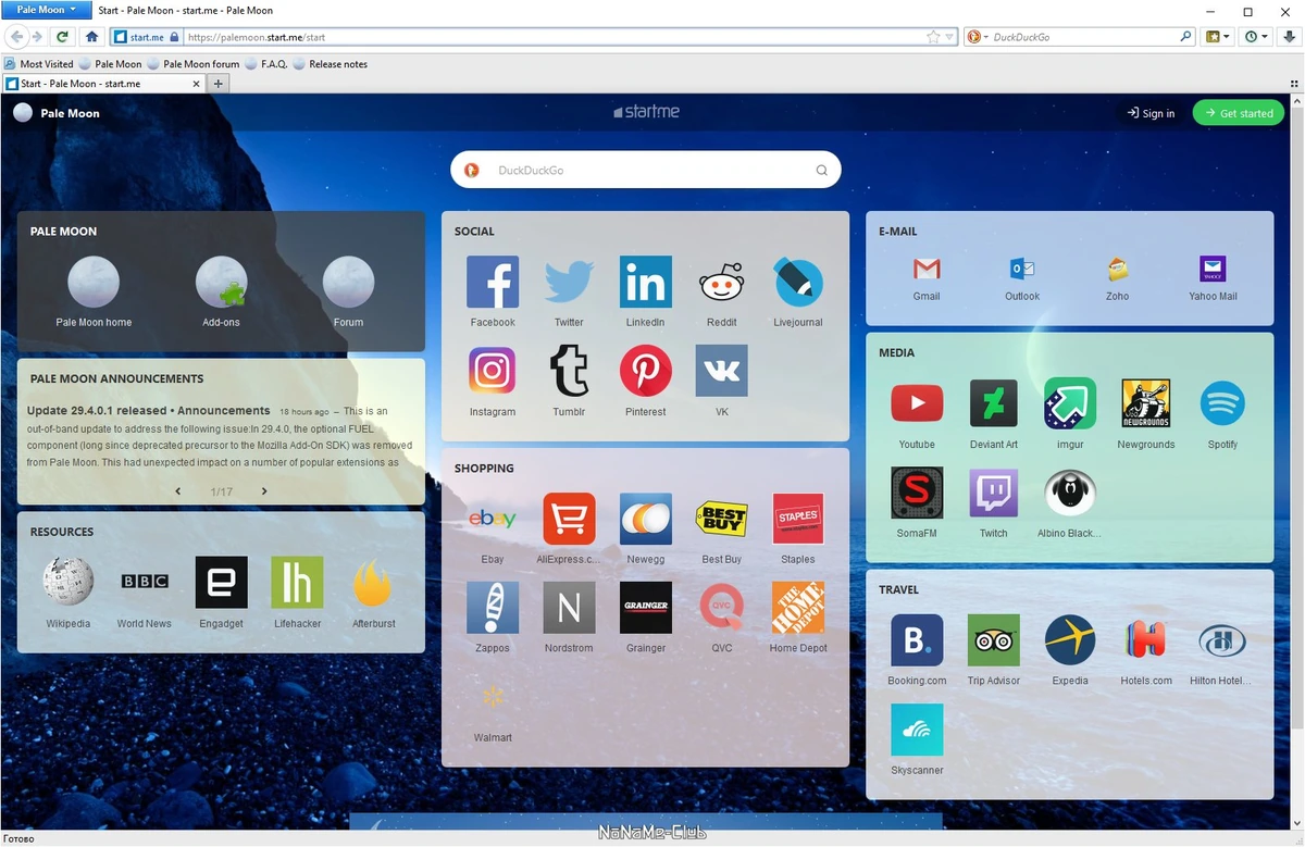 Pale Moon 29.4.0.1 + Portable — изображение 3