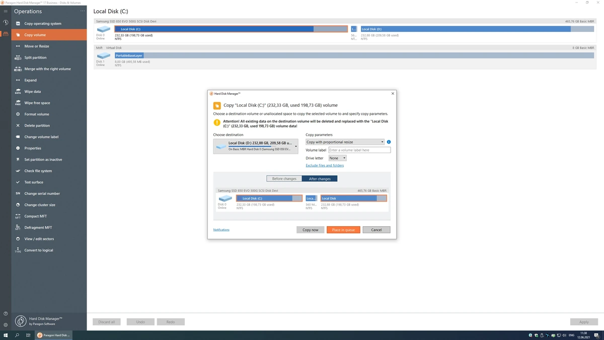 Paragon Hard Disk Manager 17 Business 17.16.6 + BootCD — изображение 3
