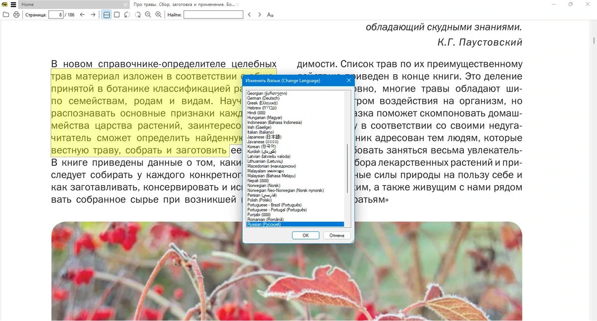 PDF редактор Sumatra PDF 3.5.15481 (x64) Pre-release + Portable — изображение 3