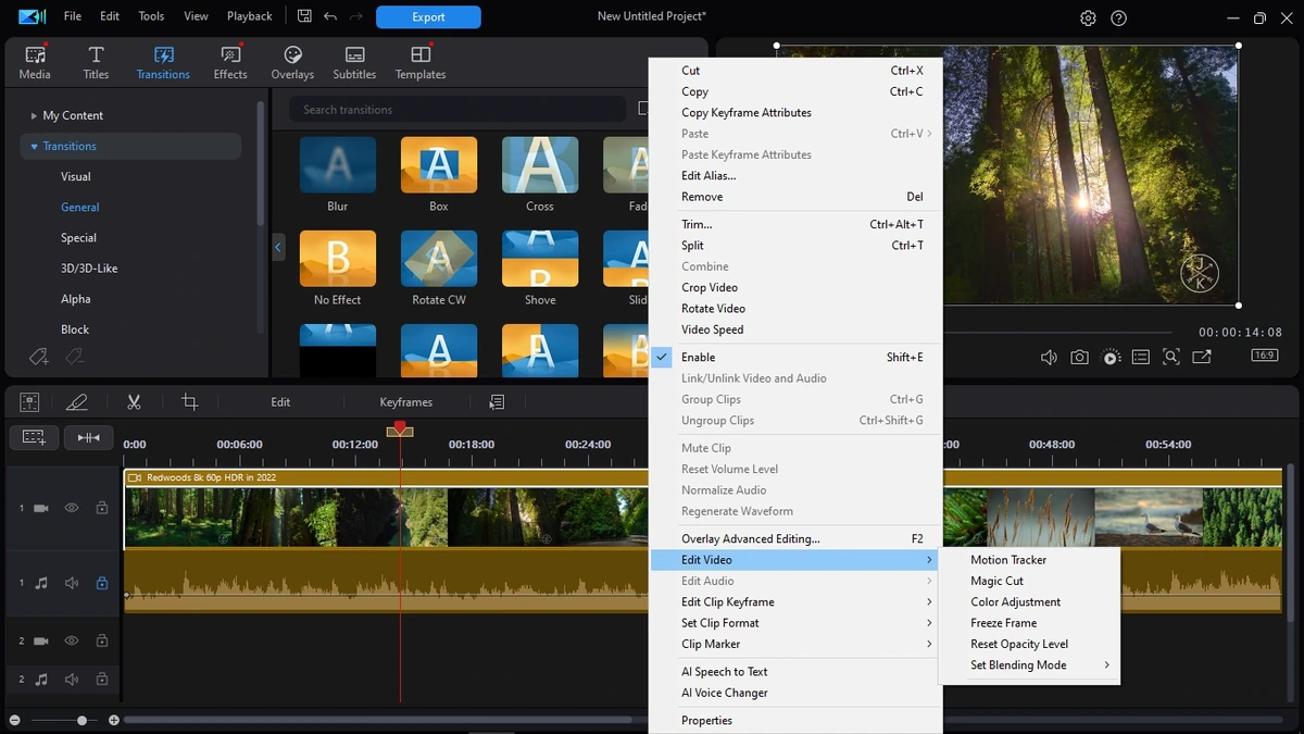 Передовой редактор видео - CyberLink PowerDirector 2024 Ultimate 22.2.2705.0 (x64) — изображение 3