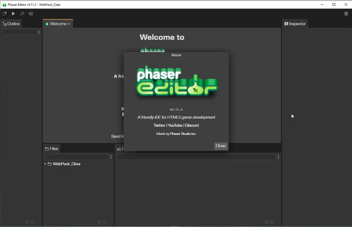 Phaser Editor 4.11.2 — изображение 3