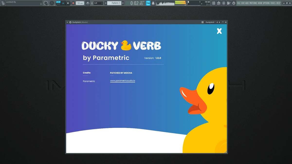 Плагин для реверберации Parametric - Ducky Verb 1.0.0 VST 3 (x64) RePack by MOCHA — изображение 3