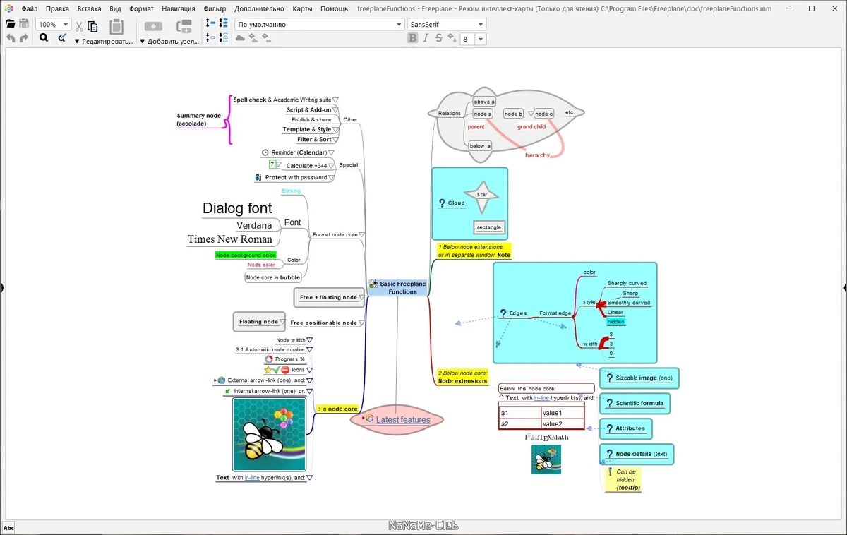 Планирование работы - Freeplane 1.10.5 + Portable — изображение 3