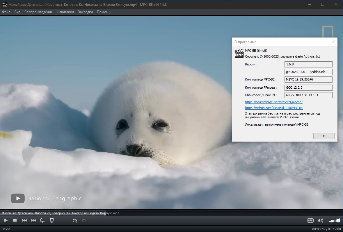 Плеер для Windows Media Player Classic - Black Edition 1.6.8 Stable by elchupacabra — изображение 3
