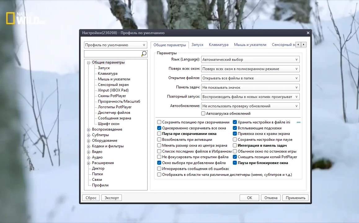 Плеер для Windows - PotPlayer 230208 (1.7.21876) Portable by 7997 — изображение 3