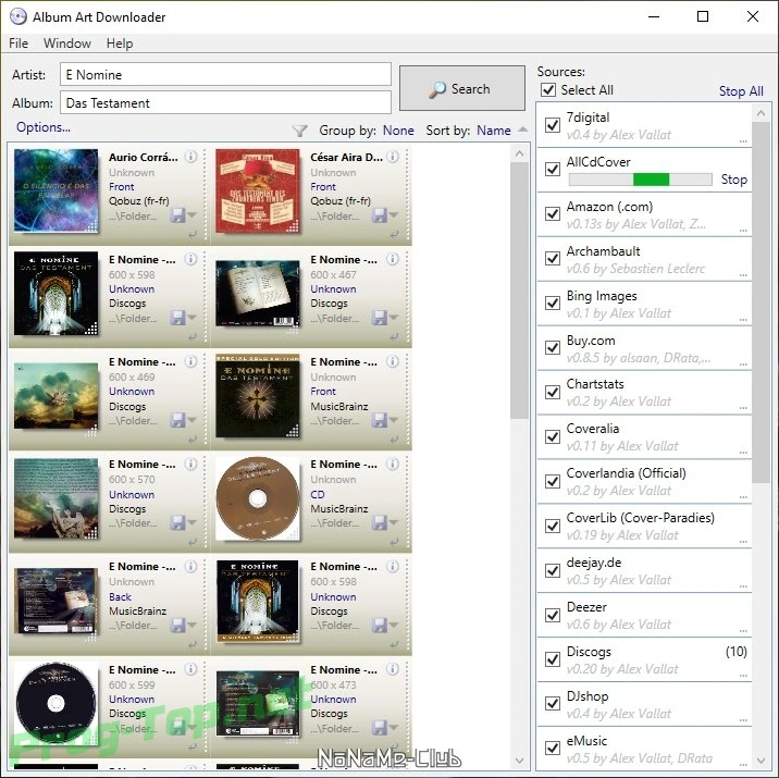 Поиск обложек музыкальных альбомов - Album Art Downloader 1.0.5 + Portable — изображение 3