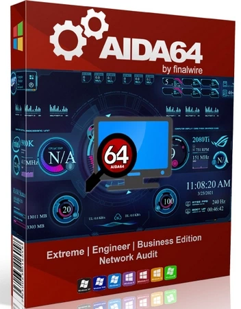 Информация о компонентах ПК AIDA64 8.25.8200 by elchupacabra