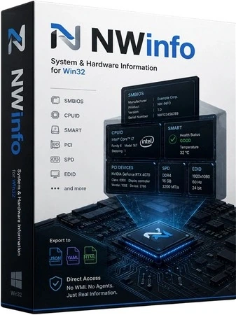 Информация о ПК NWinfo Lite / Standart 1.6.4 Portable