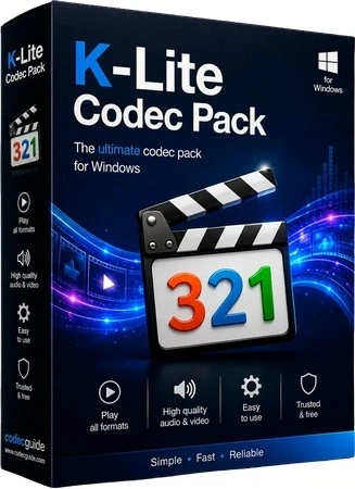 Кодеки для Windows K-Lite Codec Pack 19.7.5 Mega / Full / Standard / Basic
