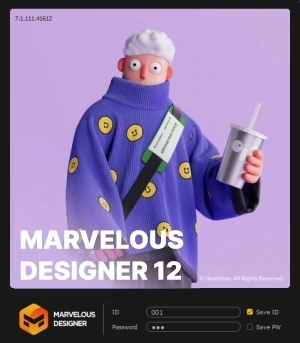 Конструктор одежды — Marvelous Designer 12 Personal 7.2.209.43690