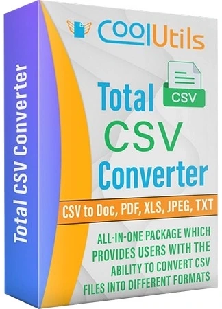Конвертер CSV файлов CoolUtils Total CSV Converter 4.1.1.60 by elchupacabra