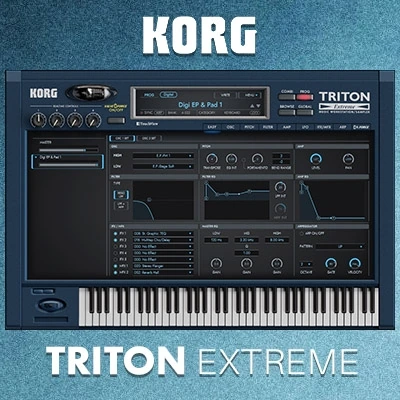 KORG — TRITON Extreme 1.0.1 STANDALONE, VSTi, AAX (x64)