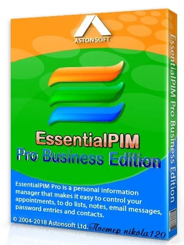 Менеджер персональной информации — EssentialPIM Pro Business Edition 9.10.7 RePack (& portable) by KpoJIuK