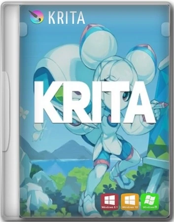 Многослойная обработка изображений Krita 5.2.9 by elchupacabra