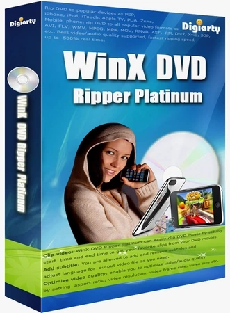 Мощный риппер DVD дисков WinX DVD Ripper Platinum 8.22.4 by elchupacabra