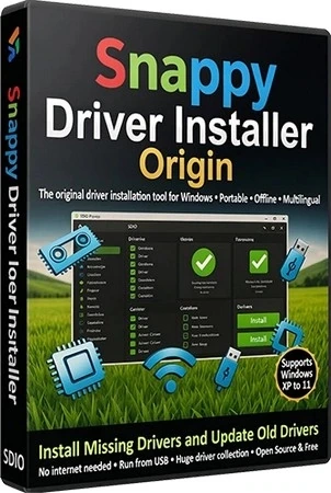 Обновление драйверов Snappy Driver Installer Origin R830 | Драйверпаки DP SamLab 26.04.0 и SDIO 26.04.04