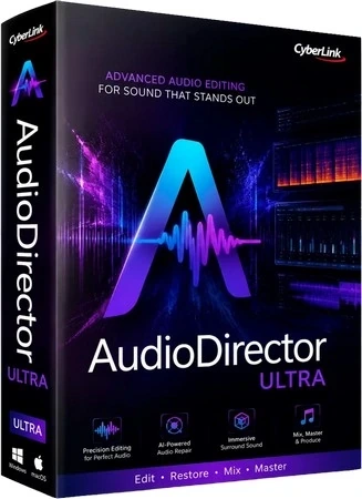 Обработка музыки CyberLink AudioDirector Ultra 2027 17.0.6707.0 by 7997
