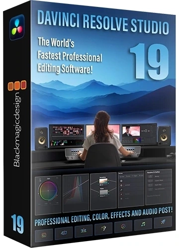 Обработка видео Blackmagic Design DaVinci Resolve Studio 19.0.2 Build 7 RePack by KpoJIuK