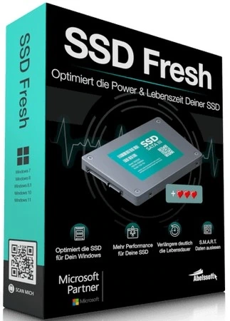 Оптимизация работы SSD дисков Abelssoft SSD Fresh Plus 2026 15.03.62686 by FC Portables