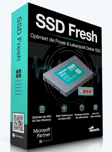 Оптимизация SSD дисков — Abelssoft SSD Fresh Plus 2024 13.03.56155 Portable by FC Portables