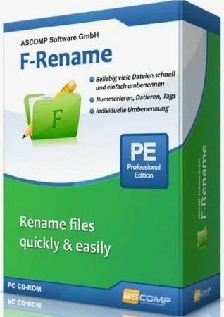 Переименование файлов ASCOMP F-Rename Pro 2.110 by elchupacabra