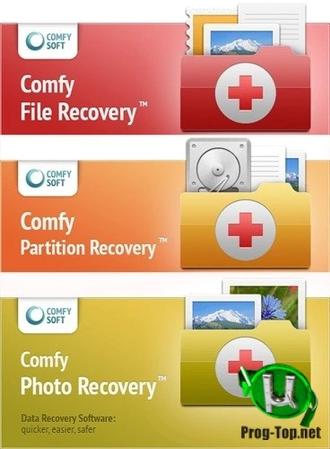 ПО для восстановления данных — Comfy Recovery Collection [3in1] 10.08.20 RePack (& Portable) by ZVSRus
