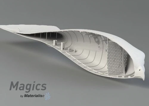 Подготовка файла 3D-проекта к печати Materialise Magics 23.0.1.19