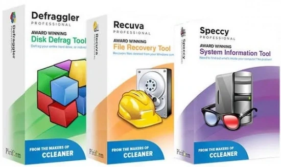 Полезные утилиты Piriform Utilities Pro (Defraggler 2.22.995, Recuva 1.53.2083, Speccy 1.32.774) RePack (& Portable) by elchupacabra