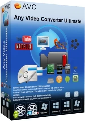 Преобразование видео — Any Video Converter Ultimate 7.1.4 RePack (& Portable) by elchupacabra
