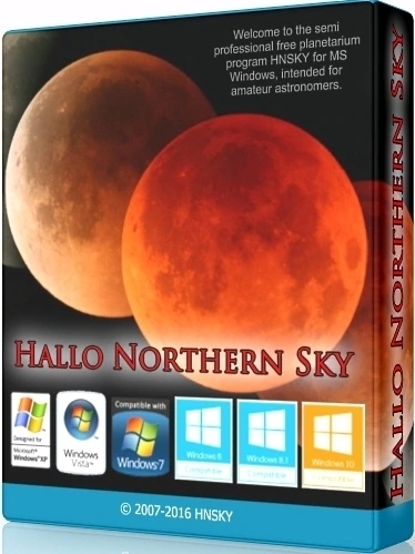 Профессиональный планетарий Hallo northern sky 4.2.15d + Portable