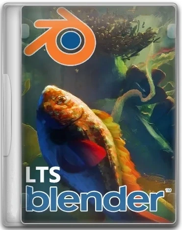 Профессиональный редактор 3D графики Blender 4.2.7 LTS + Portable