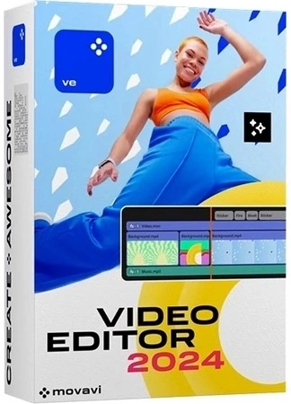 Программа для редактирования видео Movavi Video Editor 25.1.0 (x64) Portable by 7997