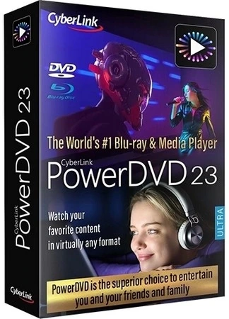 Проигрыватель DVD для ПК CyberLink PowerDVD 23.0.2704.62 Ultra by serge2208
