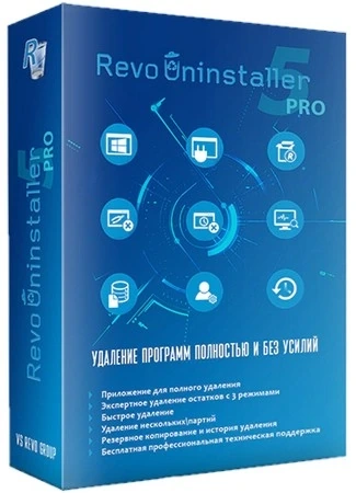 Просмотр и управление установленными приложениями Revo Uninstaller Pro 5.4.0 by Dodakaedr