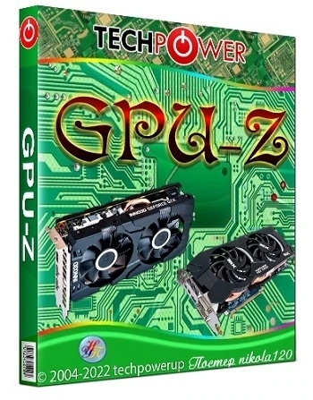 Просмотр типа видеокарты GPU-Z 2.54.0 RePack by druc