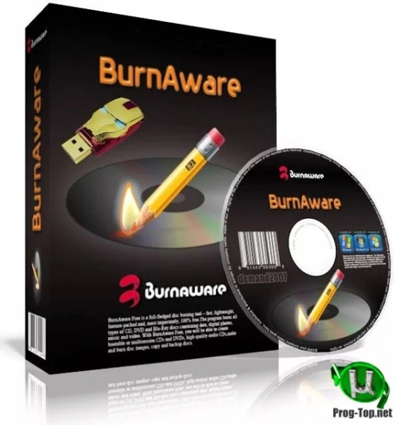 Прожиг любых дисков — BurnAware Professional 13.8 RePack (& Portable) by elchupacabra