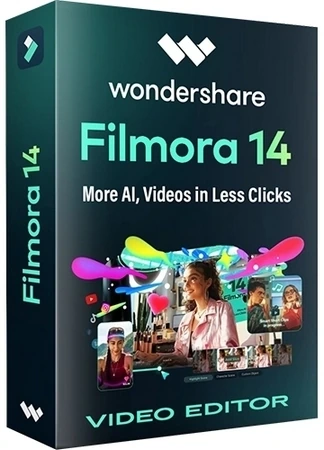 Редактирование и запись видео Wondershare Filmora 14.2.9.11061 (x64)