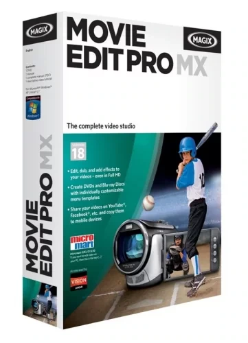 Редактирование видео MAGIX Movie Edit Pro 2022 Premium 21.0.1.116
