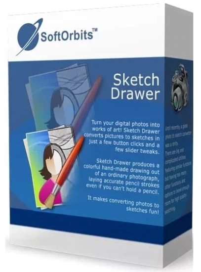 Редактор изображений — SoftOrbits Sketch Drawer Pro 10.01 акция