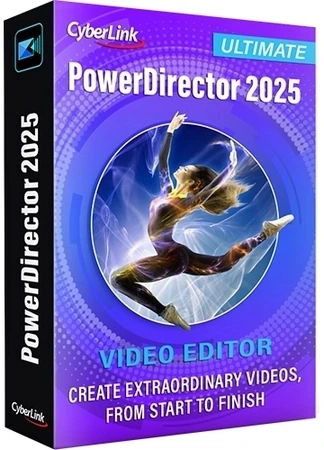 Редактор видео CyberLink PowerDirector 2025 Ultimate 23.1.1406.0 (x64) Portable by 7997