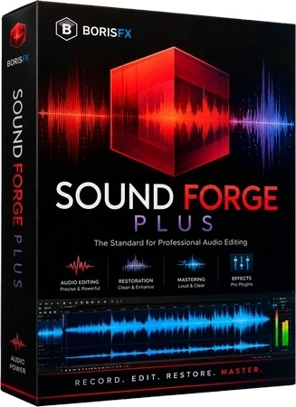 Редактор звука BorisFX Sound Forge Plus 2026.0.0 Build 69 by 7997