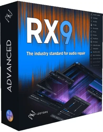Реставрация звука iZotope — RX 9 Audio Editor Advanced 9.3.0 Standalone, VST, VST3, AAX (x64)