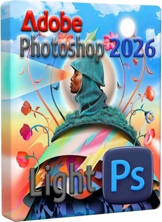 Русская версия фотошоп Adobe Photoshop 2026 27.5.0.13 Light by 7997