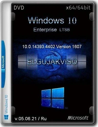 Сборка Windows 10 Enterprise LTSB (x64) Elgujakviso Edition (v.05.06.21)
