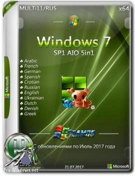 Сборка Windows 7 SP1 AIO 5in1 x64 July 2017 Team OS