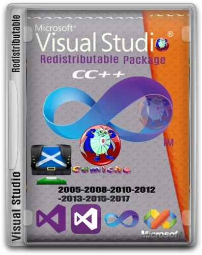Системная библиотека — Microsoft Visual C++ 2005-2008-2010-2012-2013-2019-2022 Redistributable Package Hybrid x86 & x64 (07.12.2021)