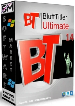 Создание 3D текста BluffTitler Ultimate 16.7.0.0 by TryRooM
